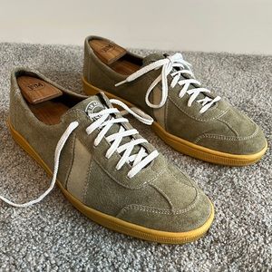 SAWA size 10 sage green suede casual lace up from Jcrew